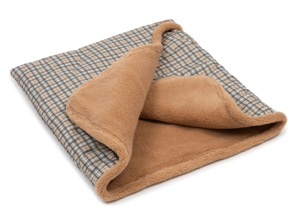 Hundeschlafsack Baumwolle Premium mit wärmenden Teddyfleece 