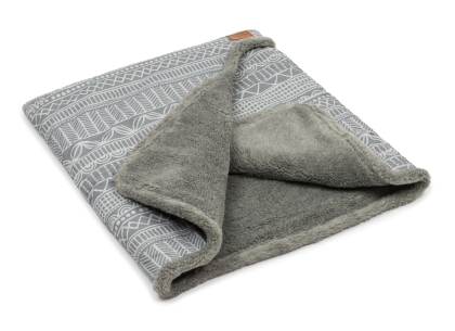 Hundeschlafsack Baumwolle mit wärmenden Teddyfleece 