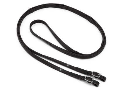 Zügel Elchleder mit integrierten Stegen 