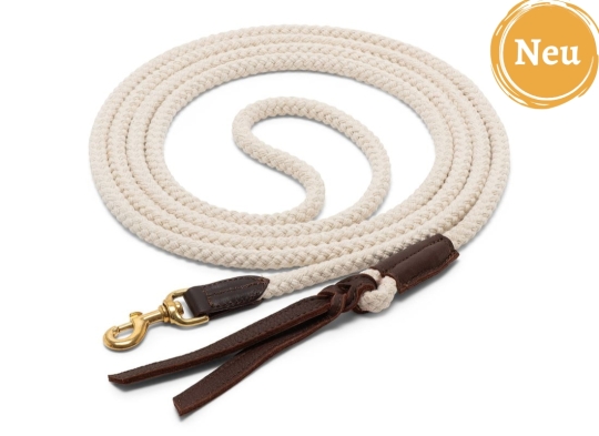 Bodenarbeitsseil aus Baumwolle mit Karabiner 