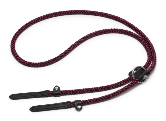 Tauwerk Halsring schwarz/bordeaux | 1,70 m