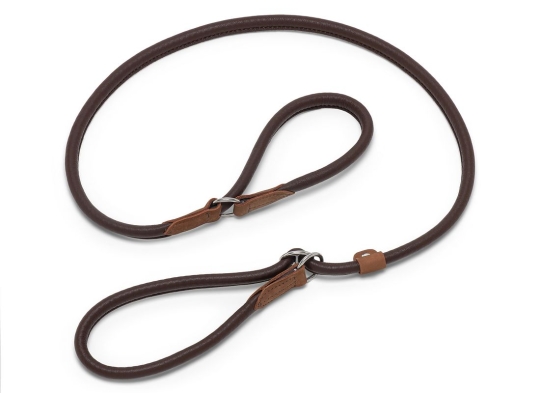 Retrieverleine Elchleder 