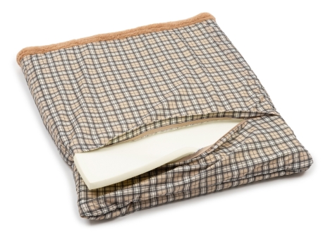 Hundeschlafsack Baumwolle Premium mit wärmenden Teddyfleece 