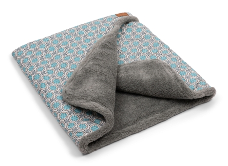 Hundeschlafsack Baumwolle mit wärmenden Teddyfleece 