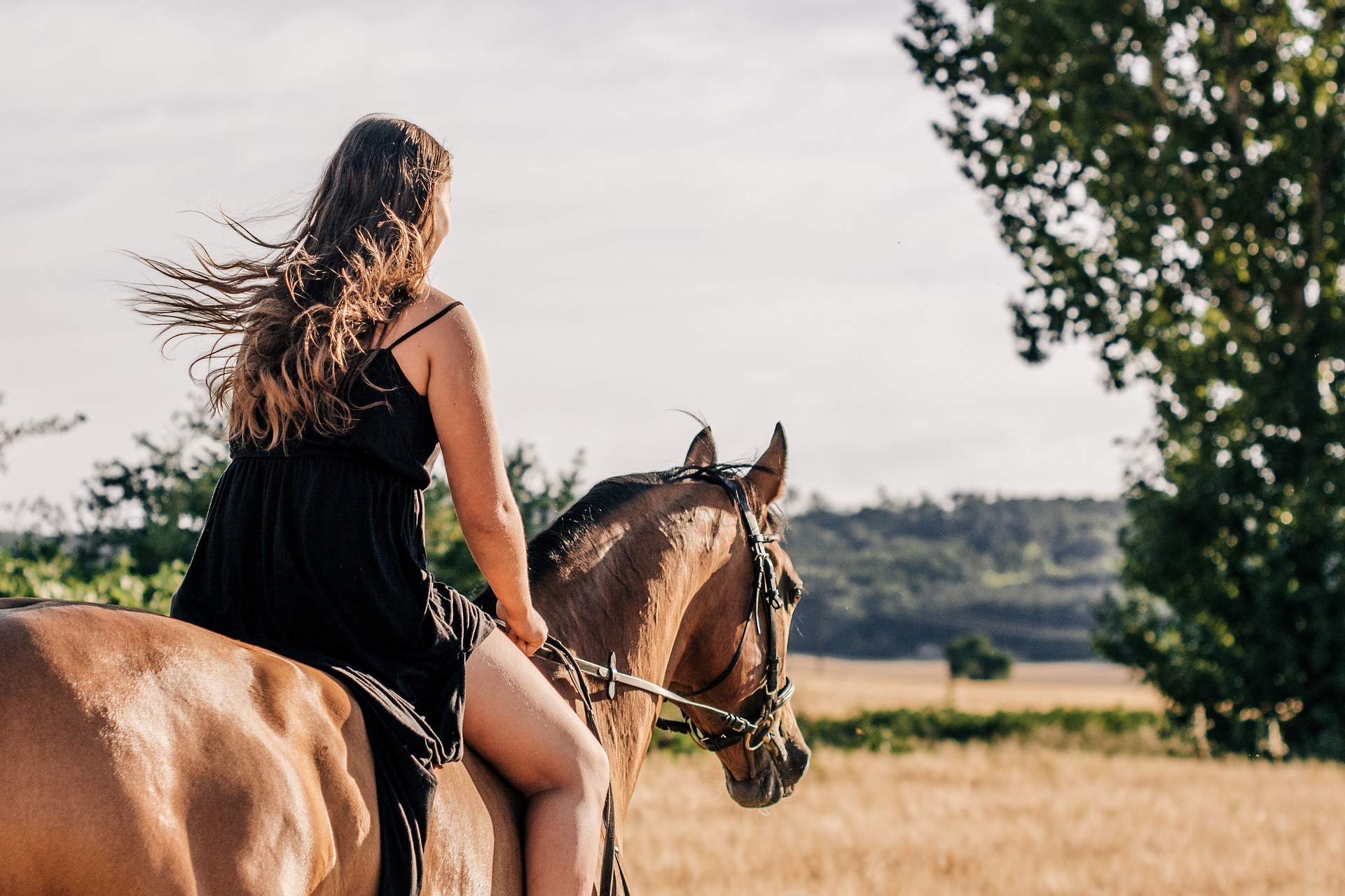 Reiten ist ihr Hobby